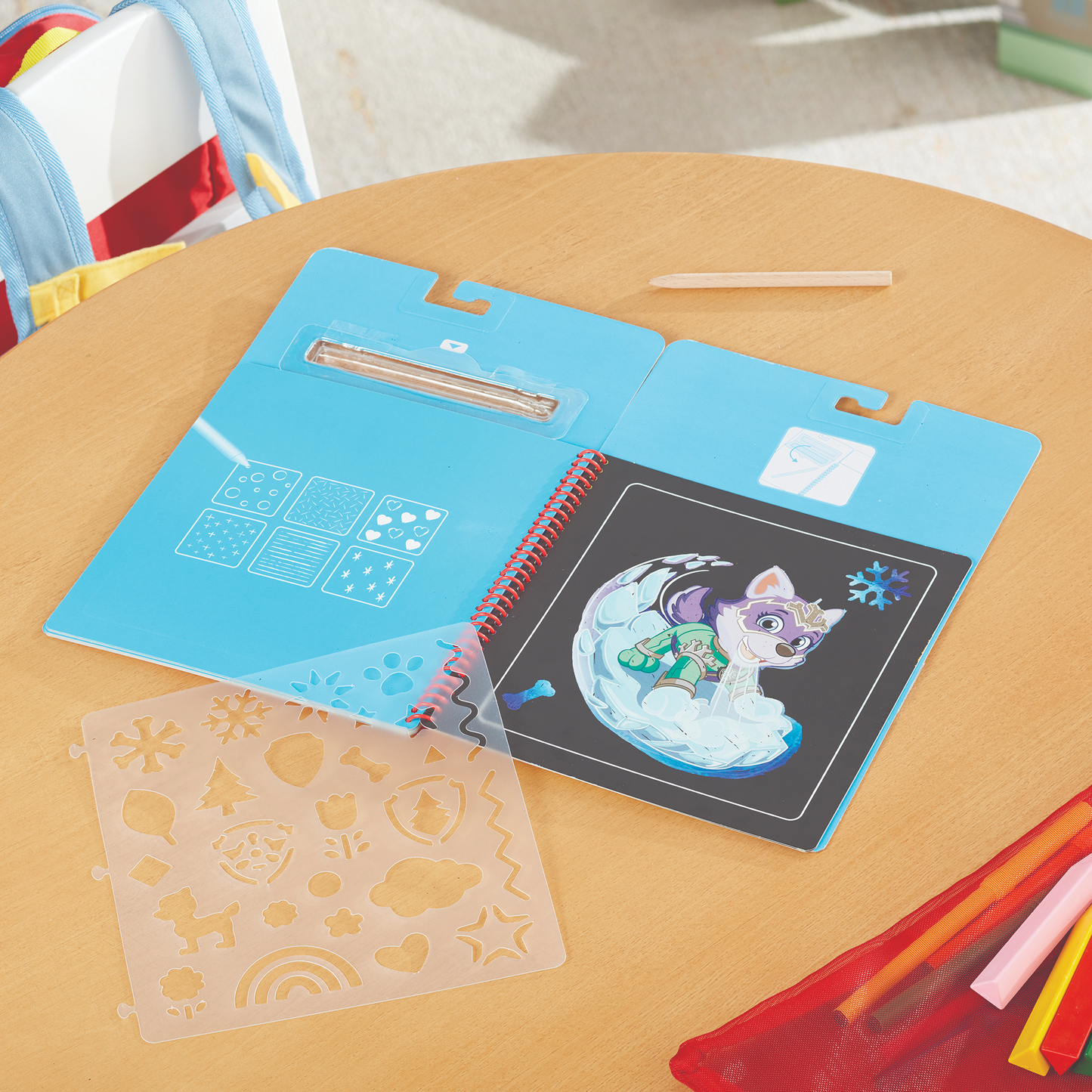 Melissa & Doug - Paw Patrol - Scratch Art - Skye
