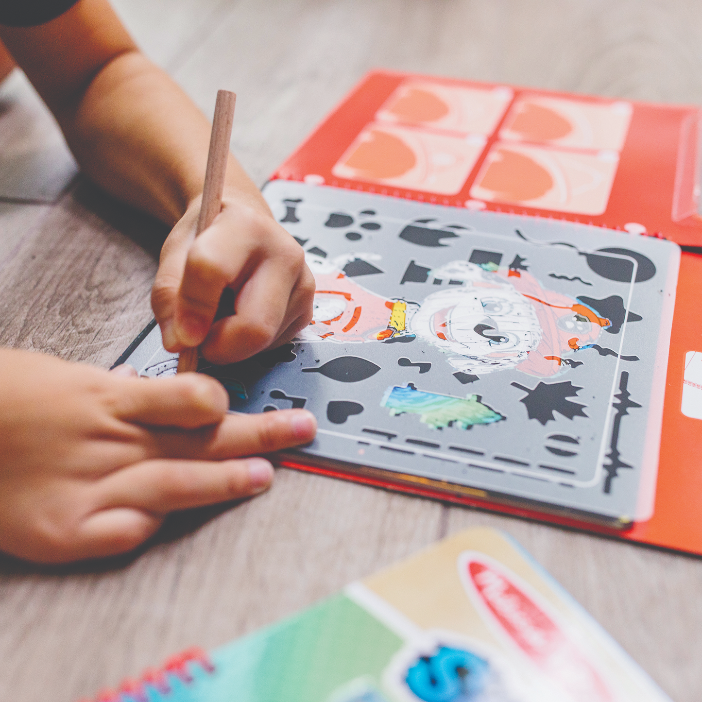 Melissa & Doug - Paw Patrol - Scratch Art - Marshall