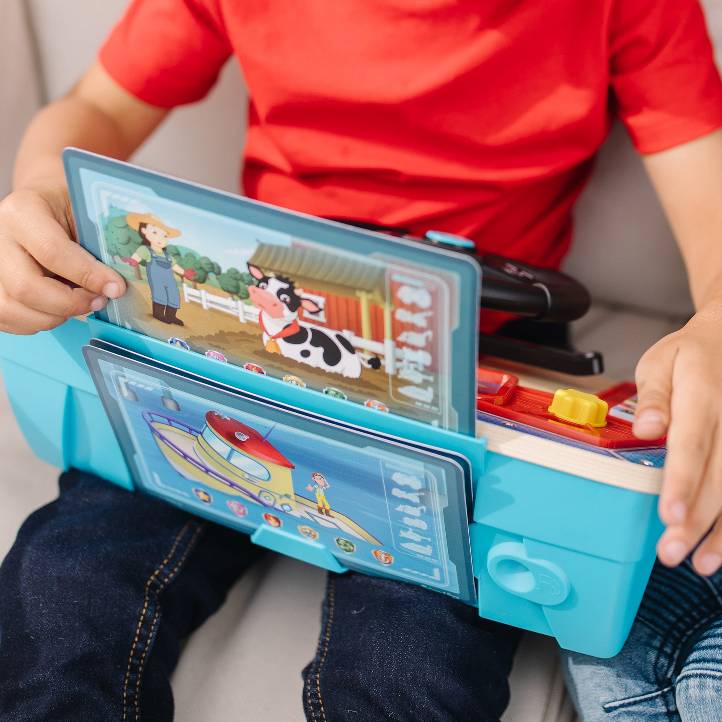Melissa & Doug - Paw Patrol - Wooden Interactive Dashboard