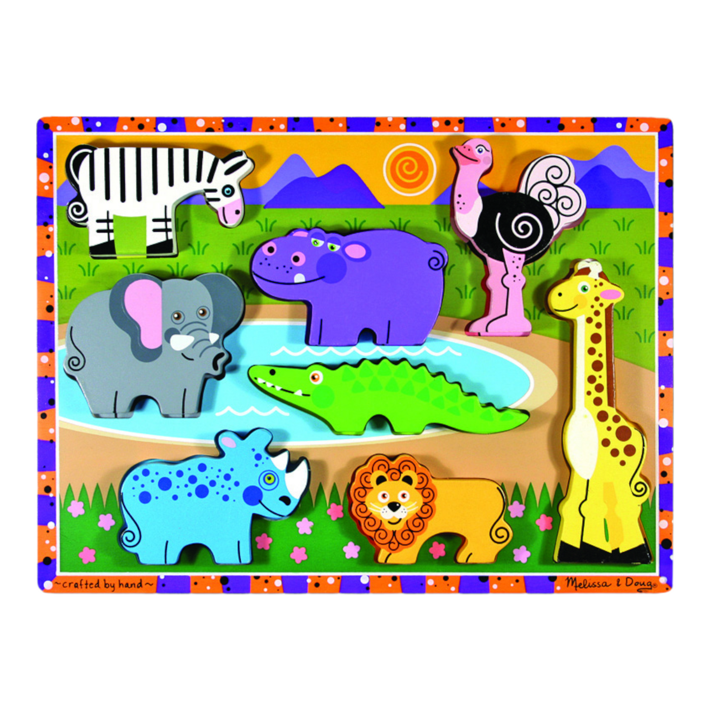 Melissa & Doug - Safari Chunky Puzzle