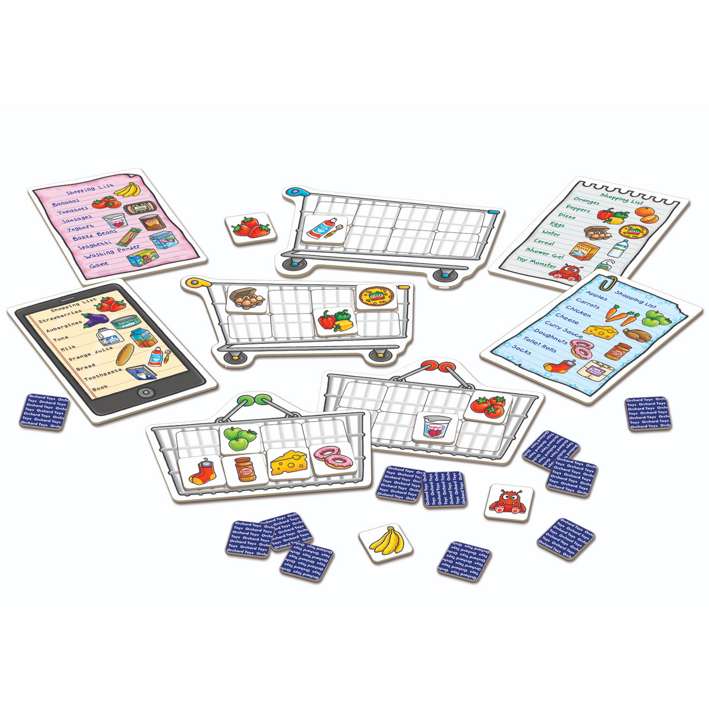 Orchard Game - Shopping List