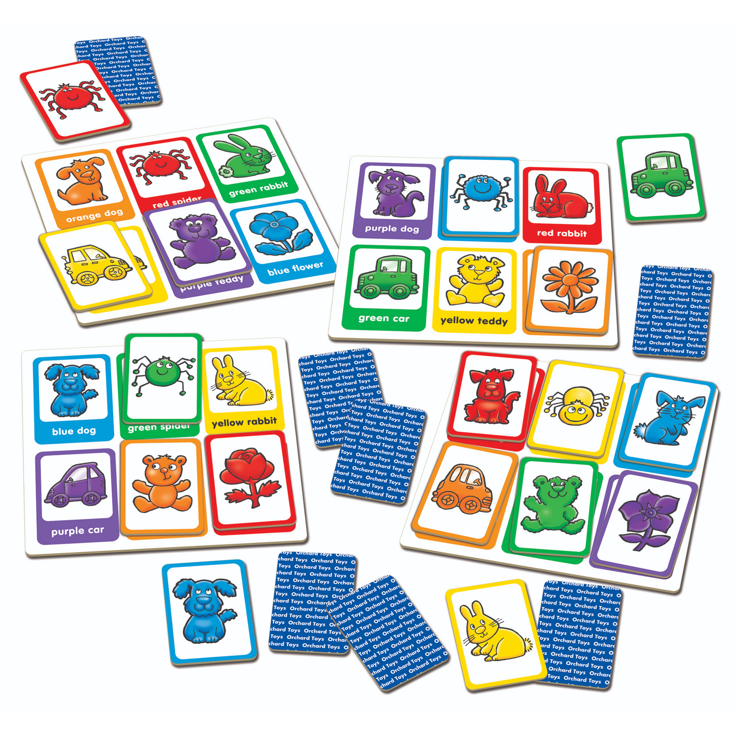 Orchard Game - Red Dog, Blue Dog Lotto Game