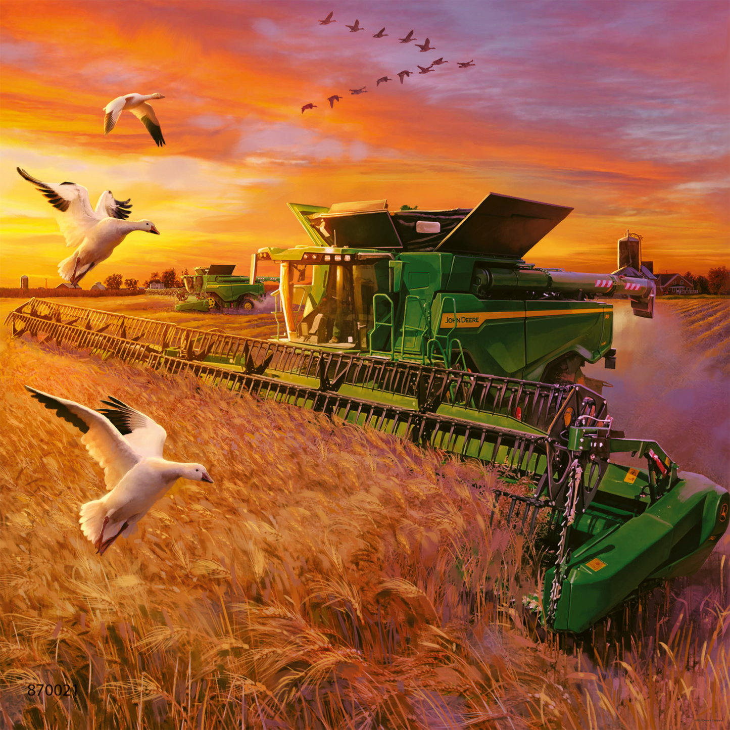 Ravensburger - WT Seasons of John Deere Puzzle 3x49pc