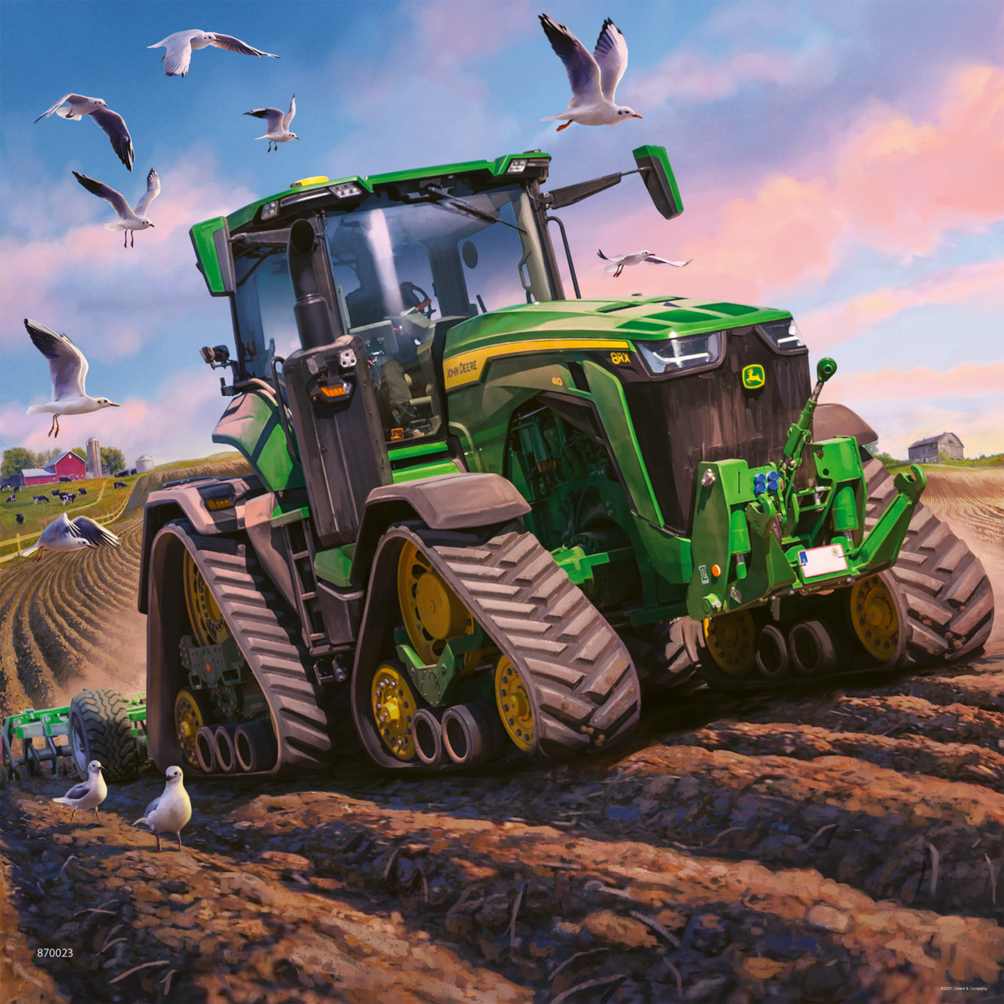 Ravensburger - WT Seasons of John Deere Puzzle 3x49pc