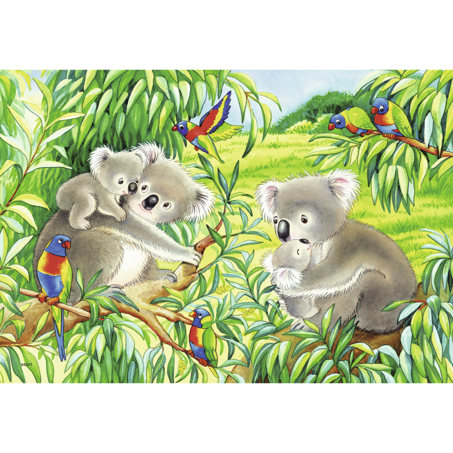 Ravensburger - Sweet Koalas and Pandas Puzzle 2x24 pieces