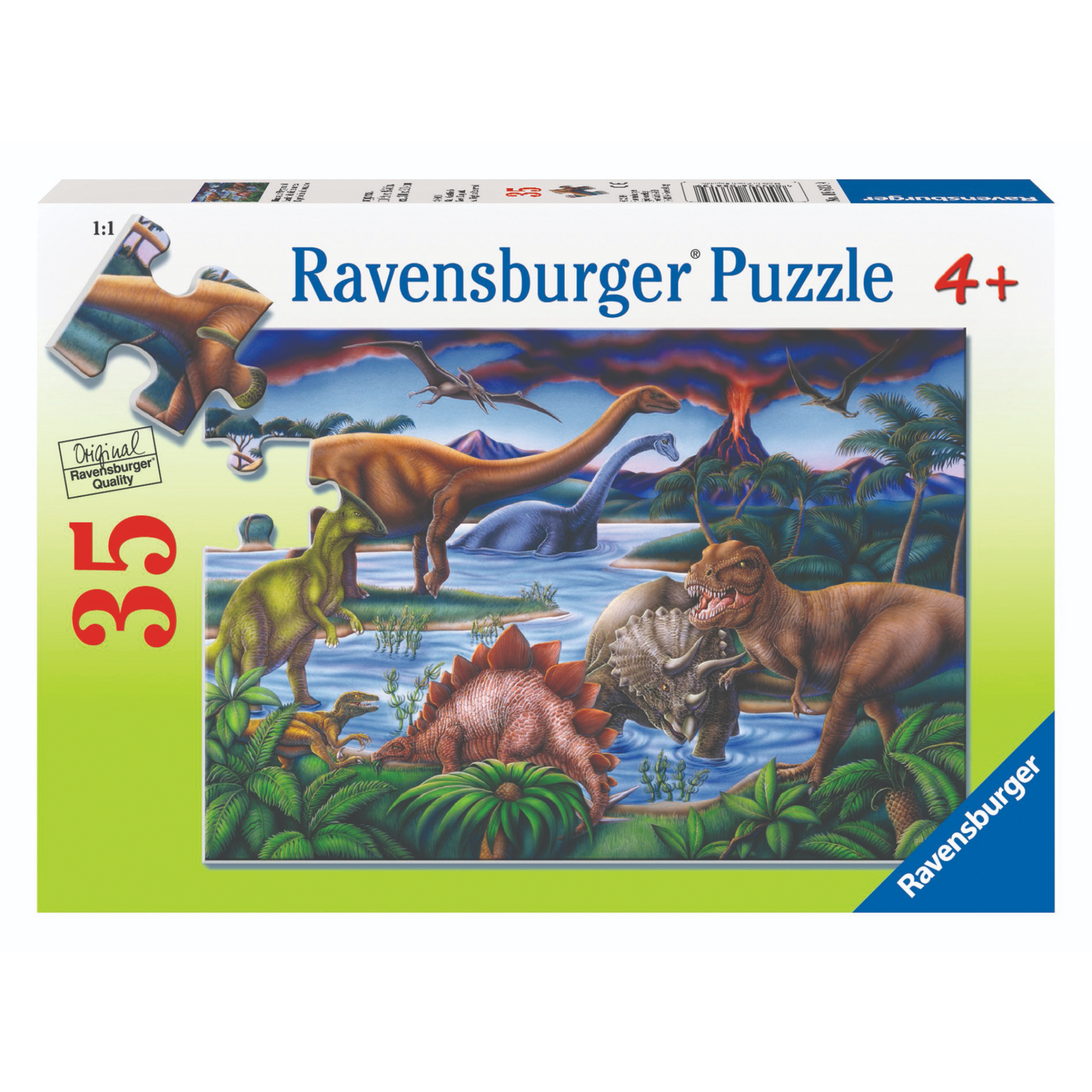 Ravensburger - Dinosaur Playground Puzzle 35 pieces