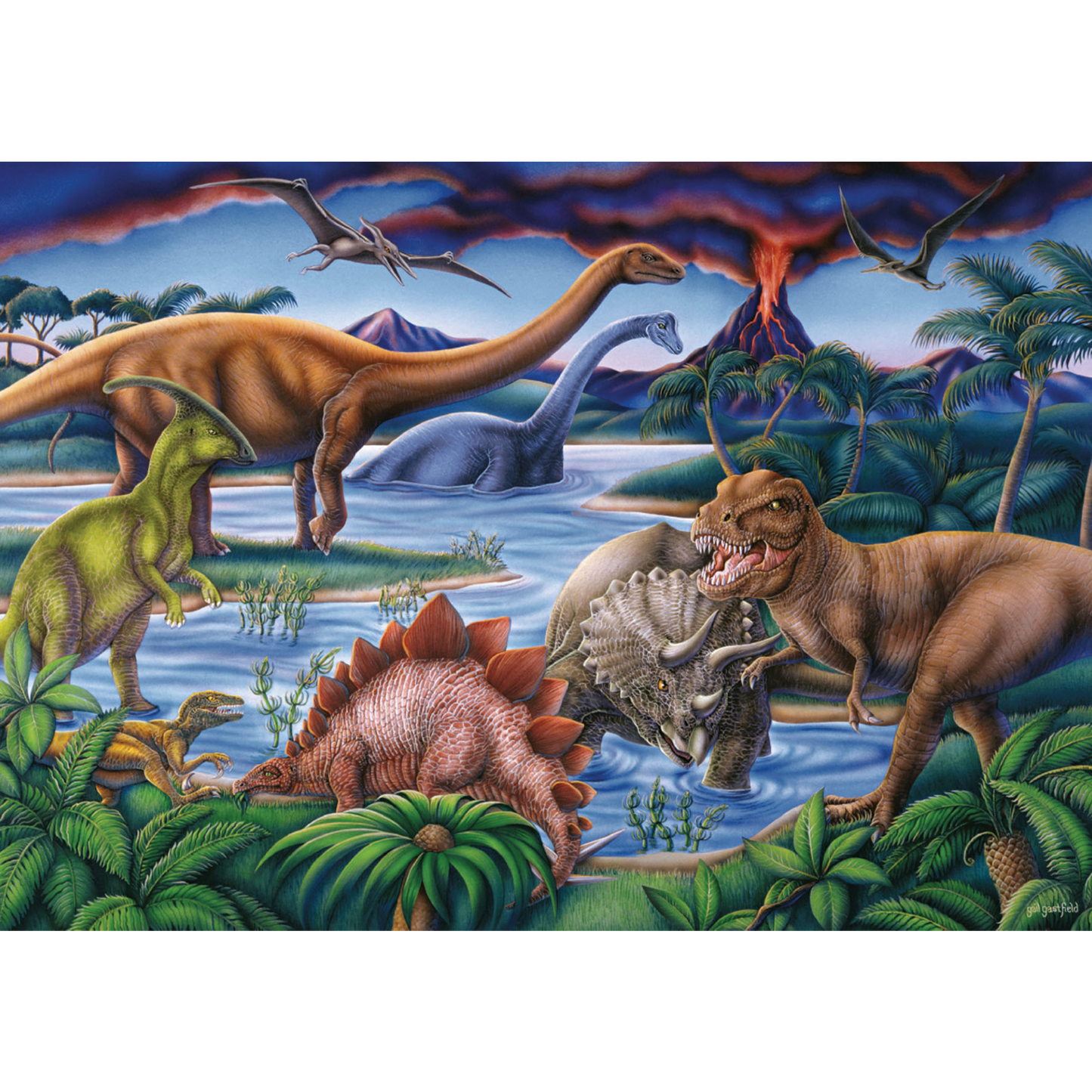 Ravensburger - Dinosaur Playground Puzzle 35 pieces