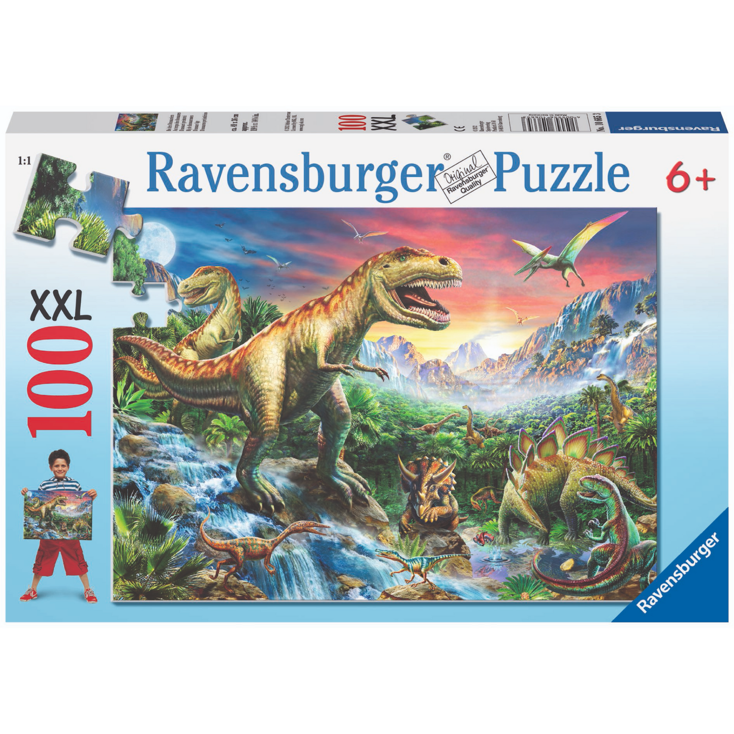 Ravensburger - Time of the Dinosaurs Puzzle 100 pieces