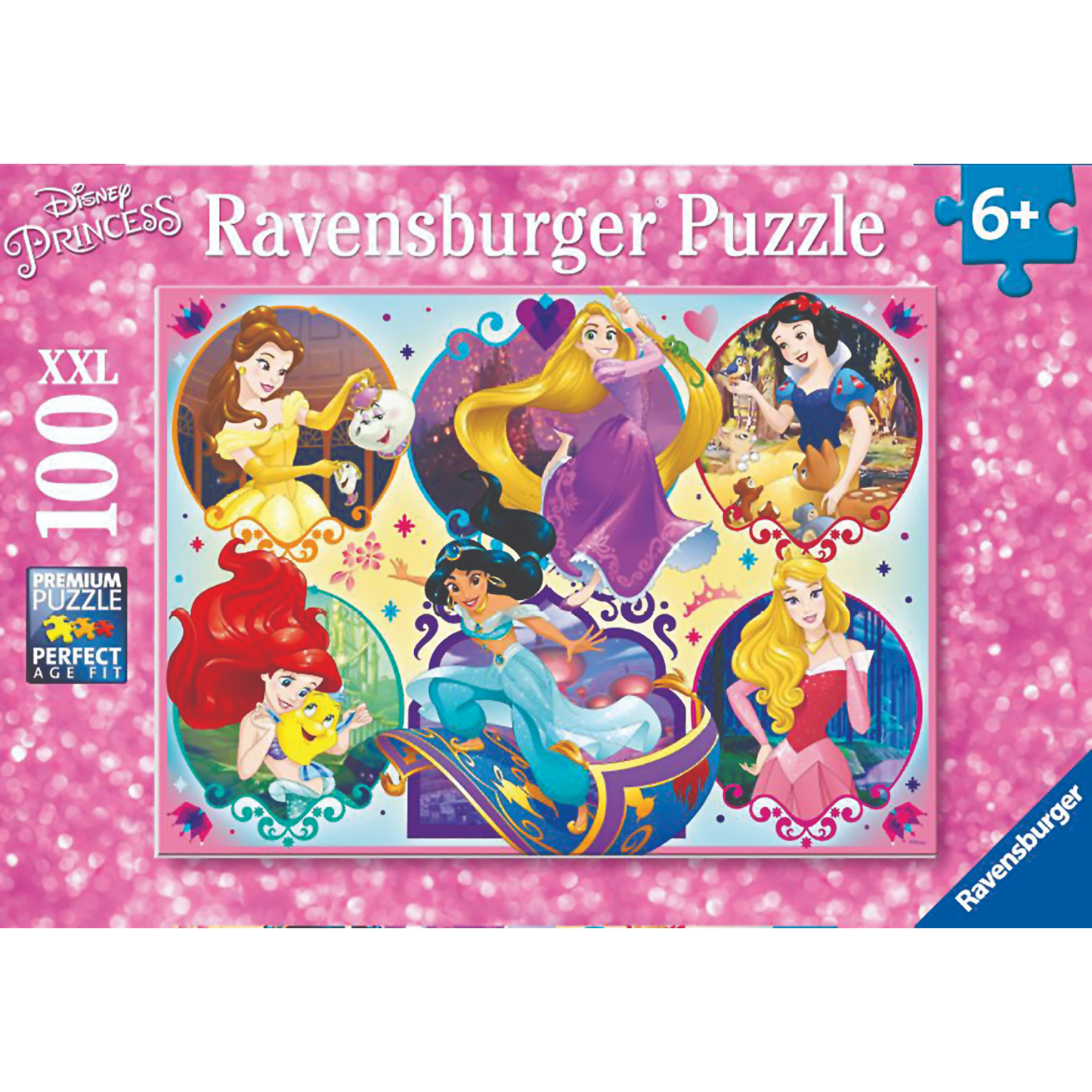 Ravensburger - Disney Princess 2 Puzzle 100 pieces