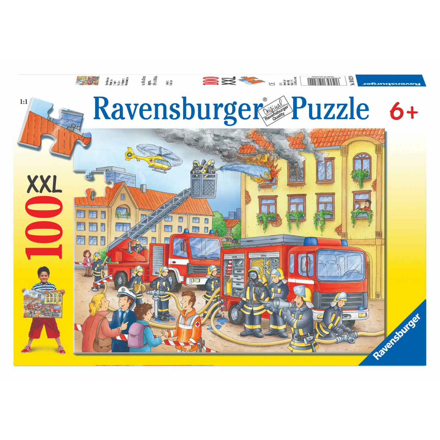 Ravensburger - Fire Brigade Puzzle 100 pieces