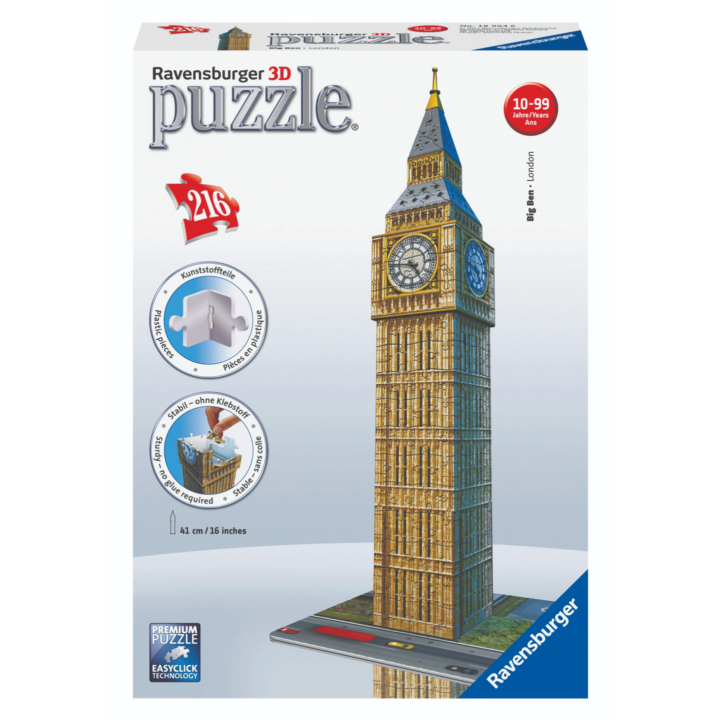 Ravensburger - Big Ben 3D Puzzle 216 pieces