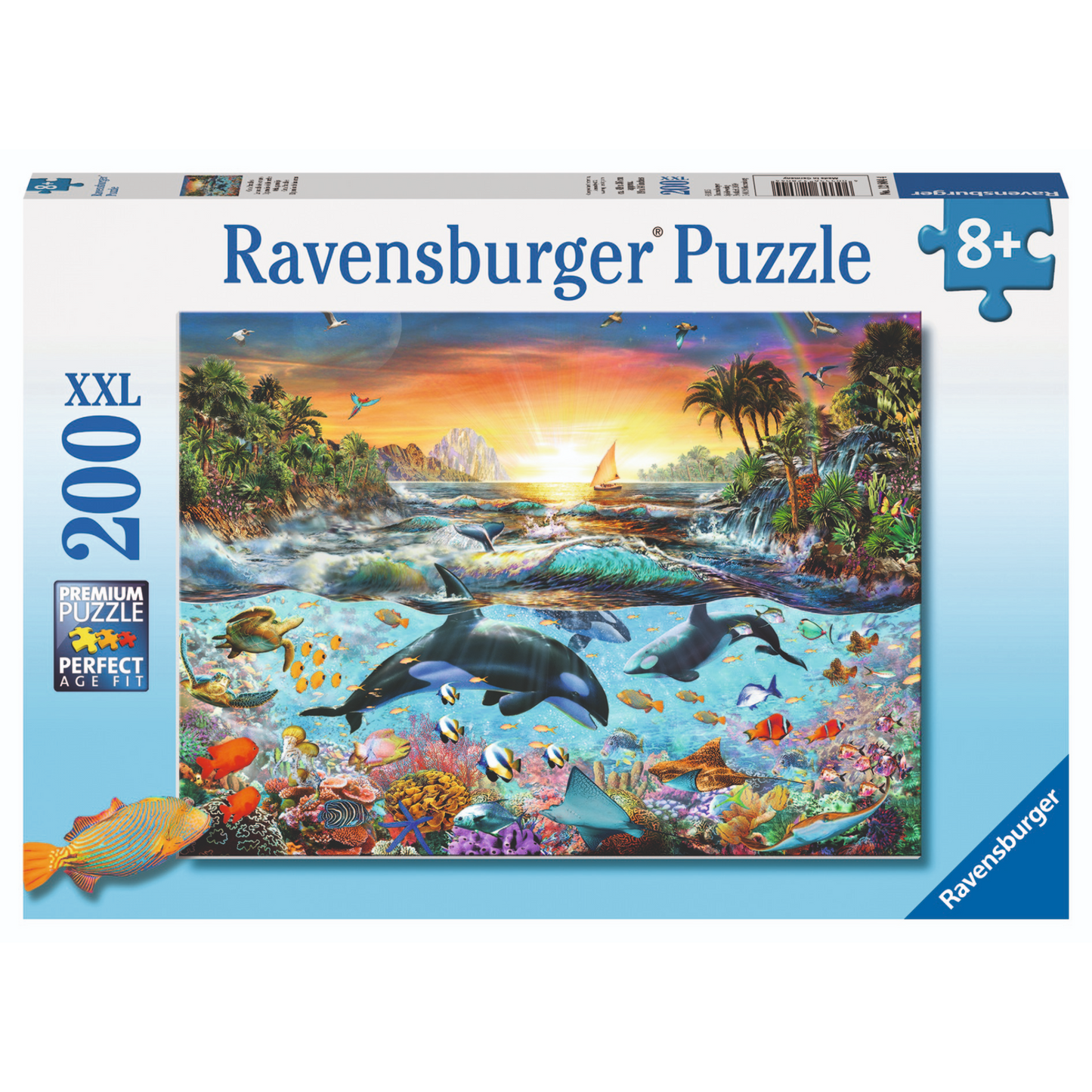 Ravensburger - Orca Paradise Puzzle 200 pieces