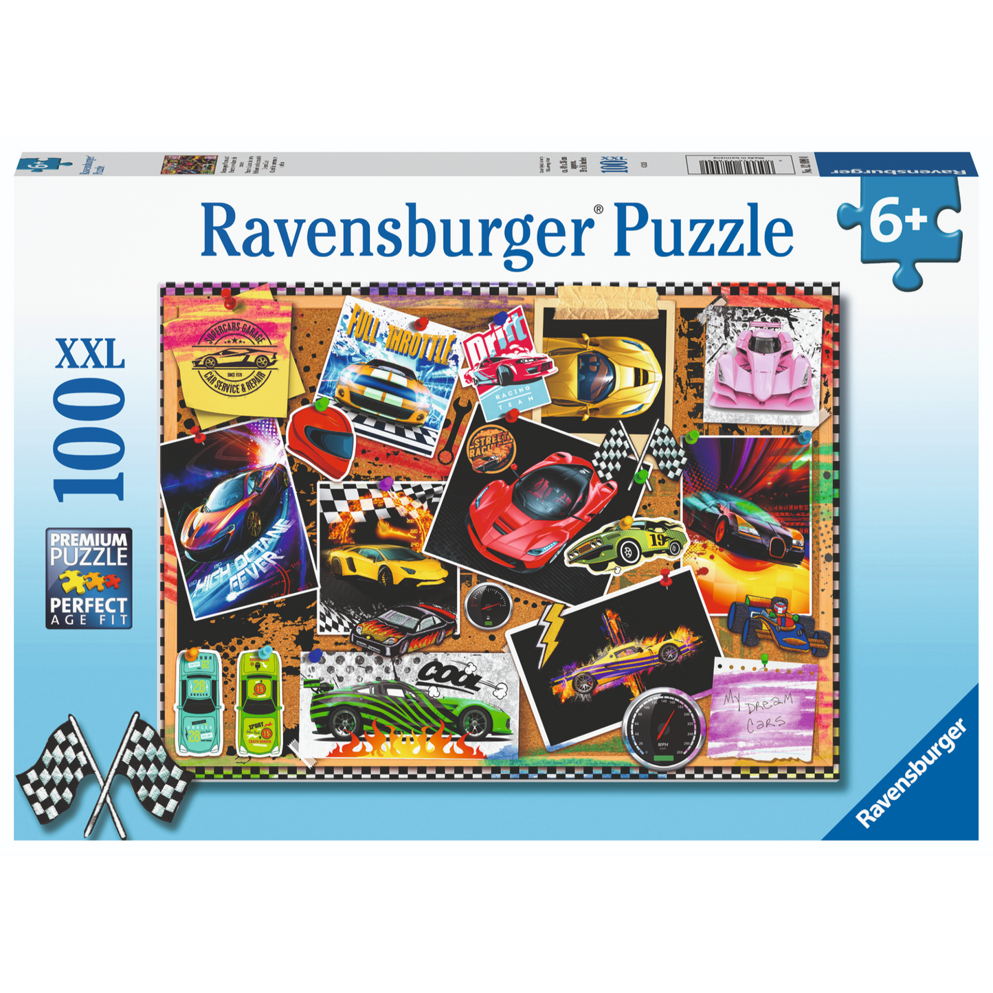 Ravensburger - Dream Cars! 100 pieces