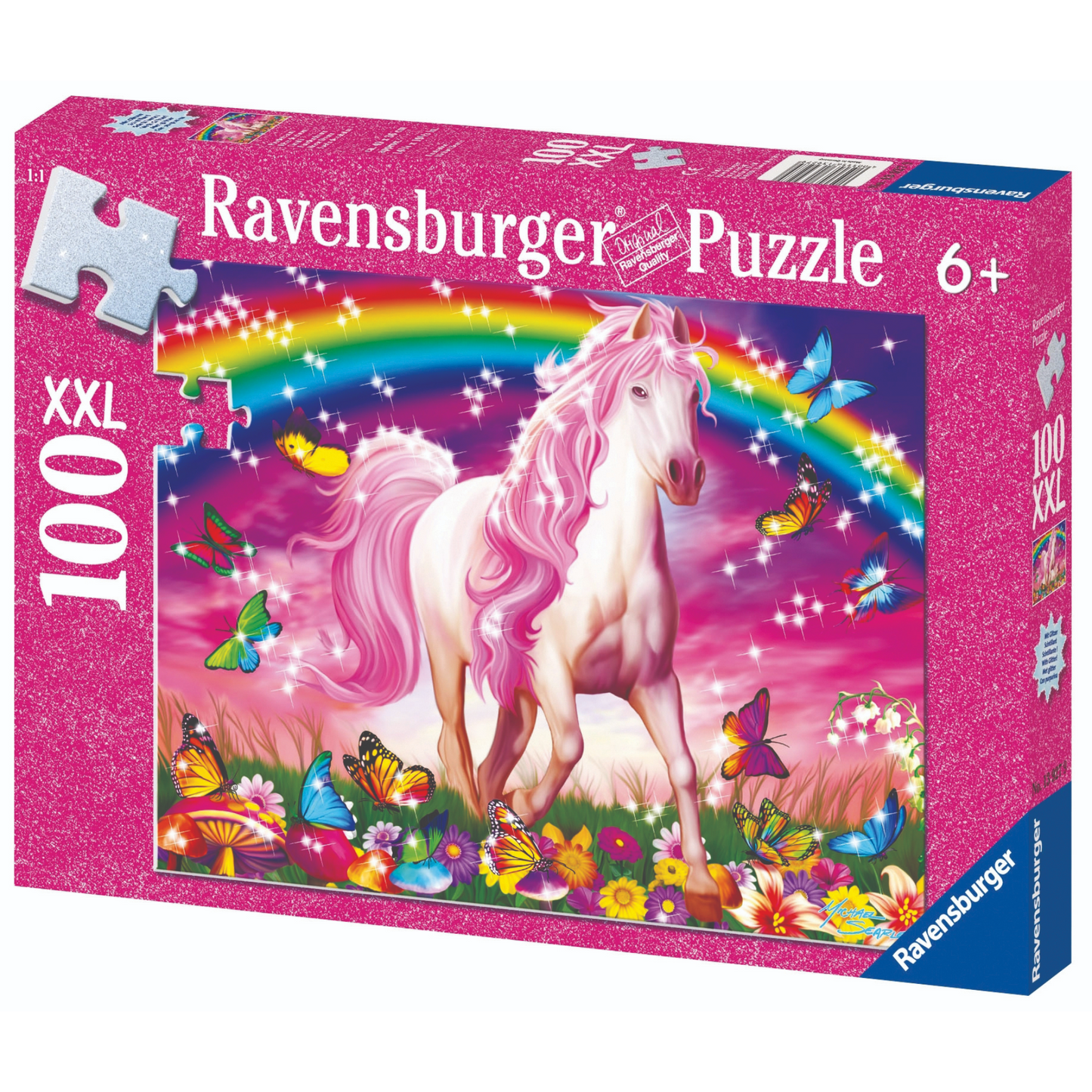 Ravensburger - Horse Dream Puzzle GLITTER 100 pieces