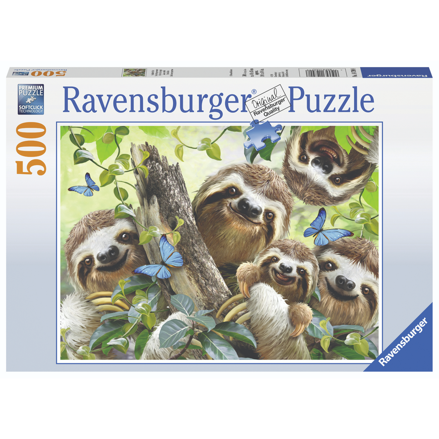 Ravensburger - Sloth Selfie Puzzle 500 pieces