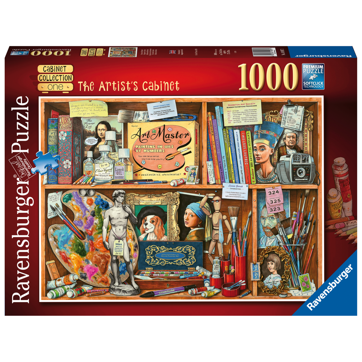 Ravensburger - The Artist's Cabinet 1000 pieces