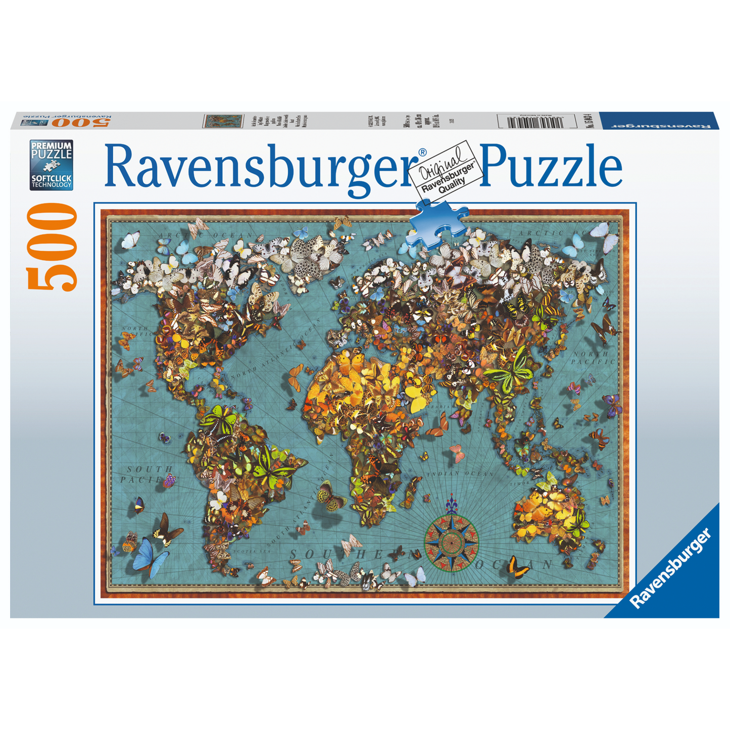 Ravensburger - World of Butterflies 500 pieces