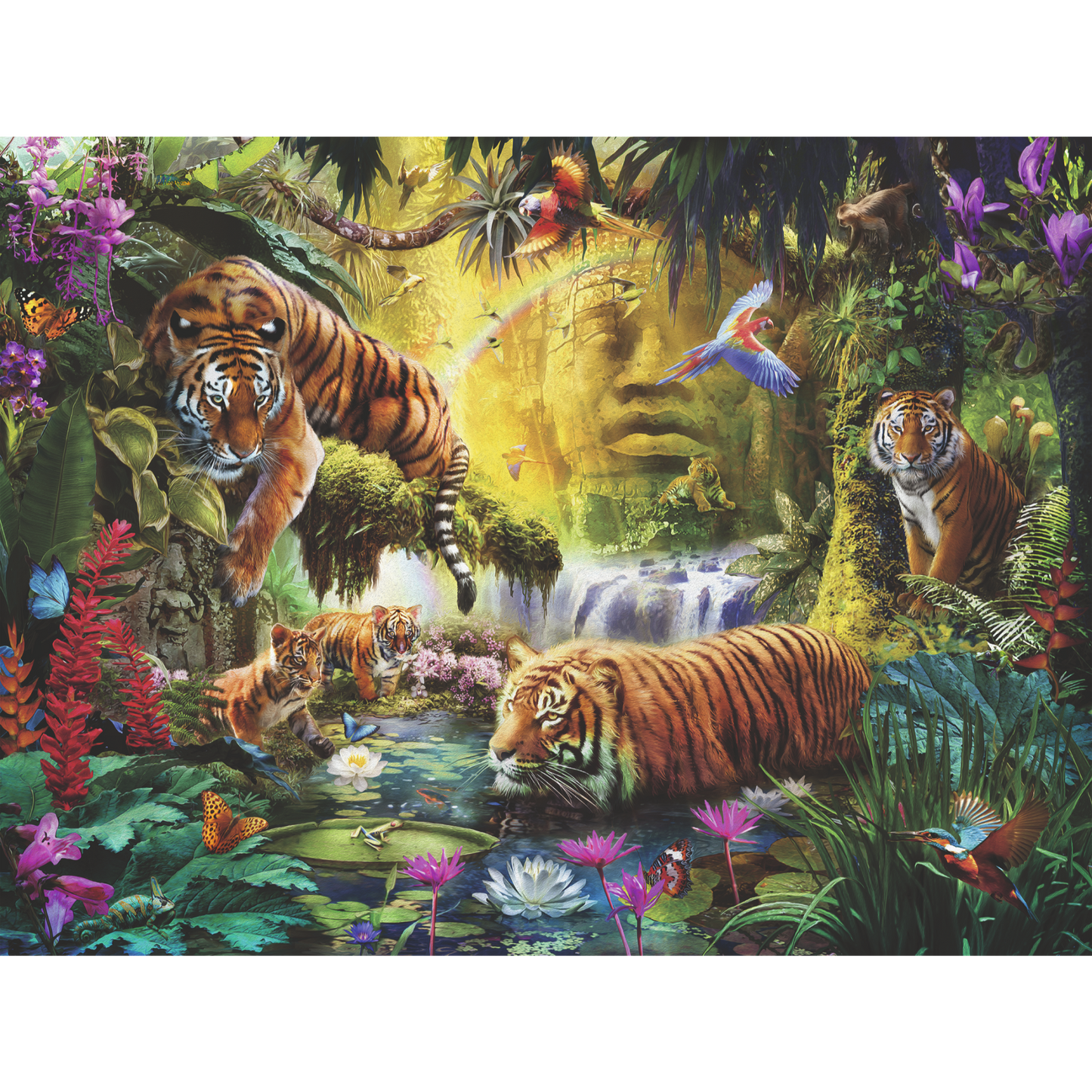 Ravensburger - Tranquil Tigers 1500 pieces