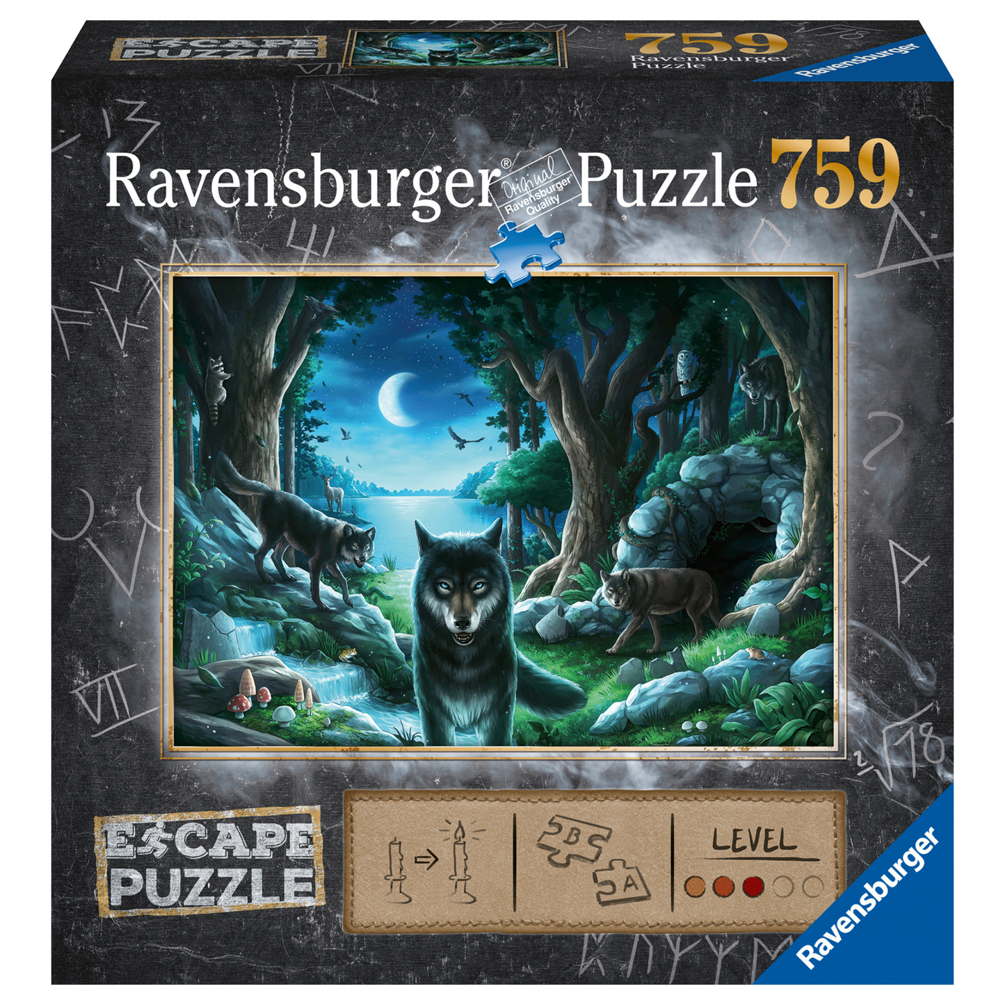 Ravensburger - ESCAPE 7 The Curse of the Wolves 759 pieces