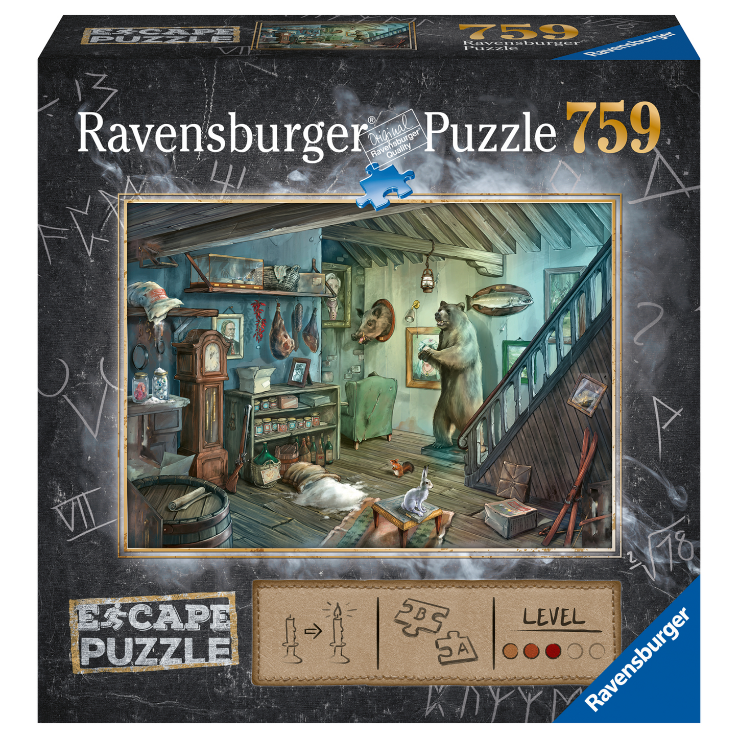 Ravensburger - ESCAPE 8 The Forbidden Basement 759 pieces