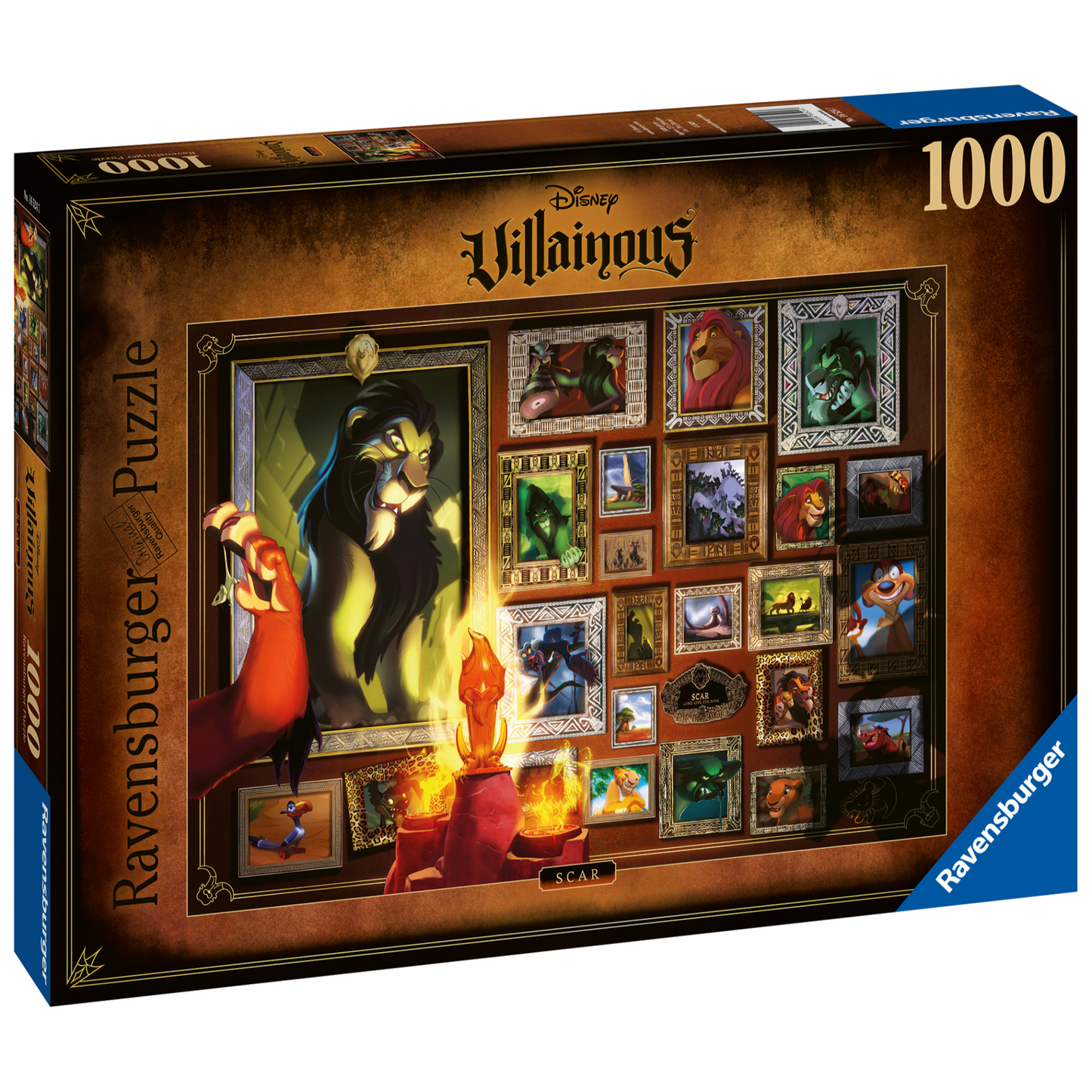 Ravensburger - Villainous Scar Puzzle 1000pc