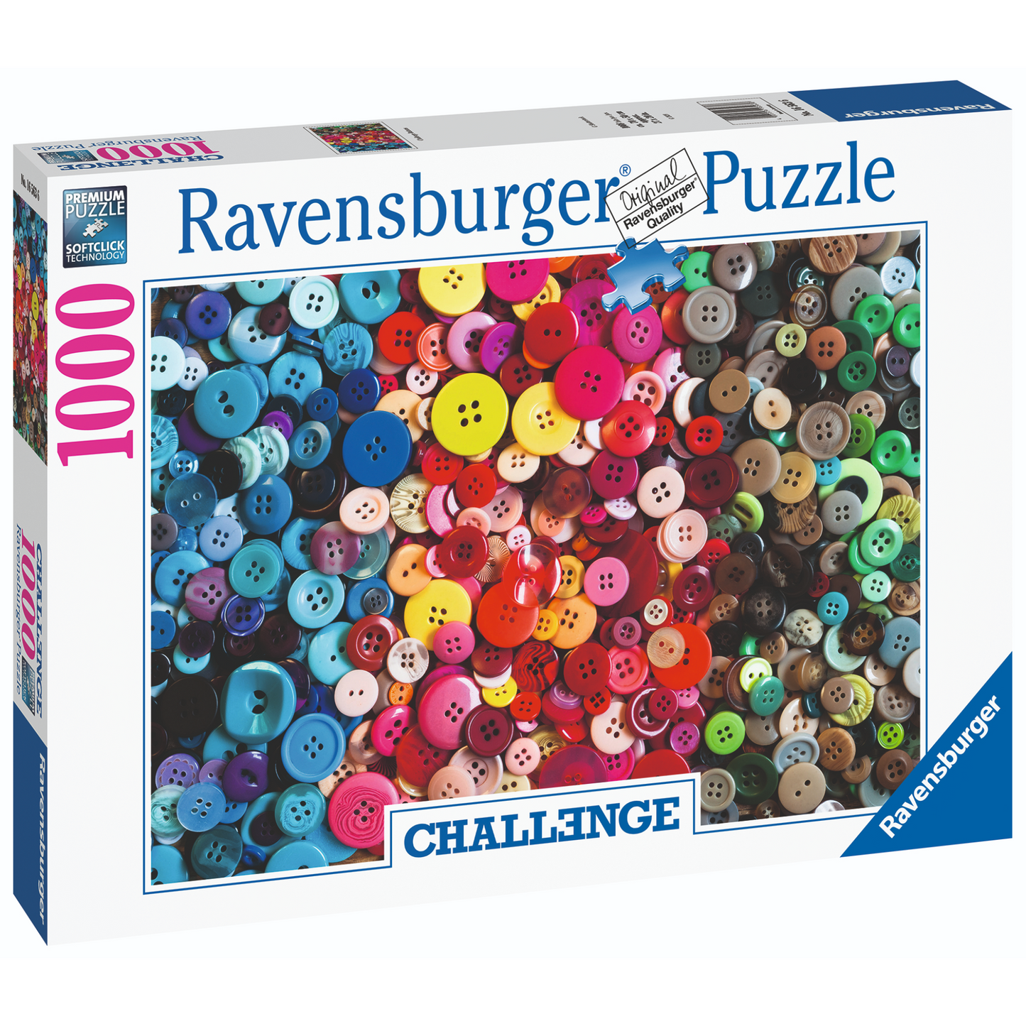 Ravensburger - Challenge Buttons Puzzle 1000pc