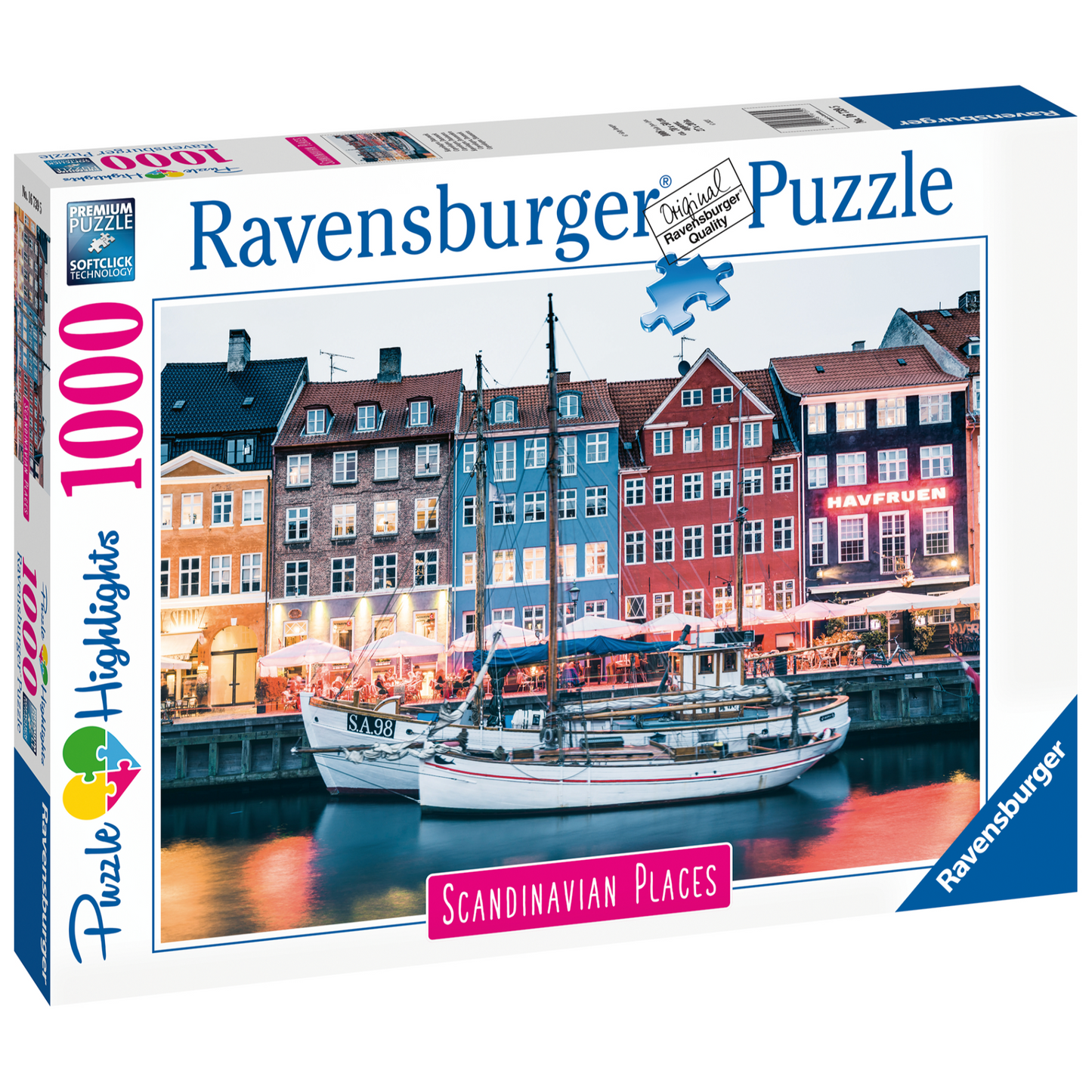 Ravensburger - Copenhagen, Denmark Puzzle 1000pc