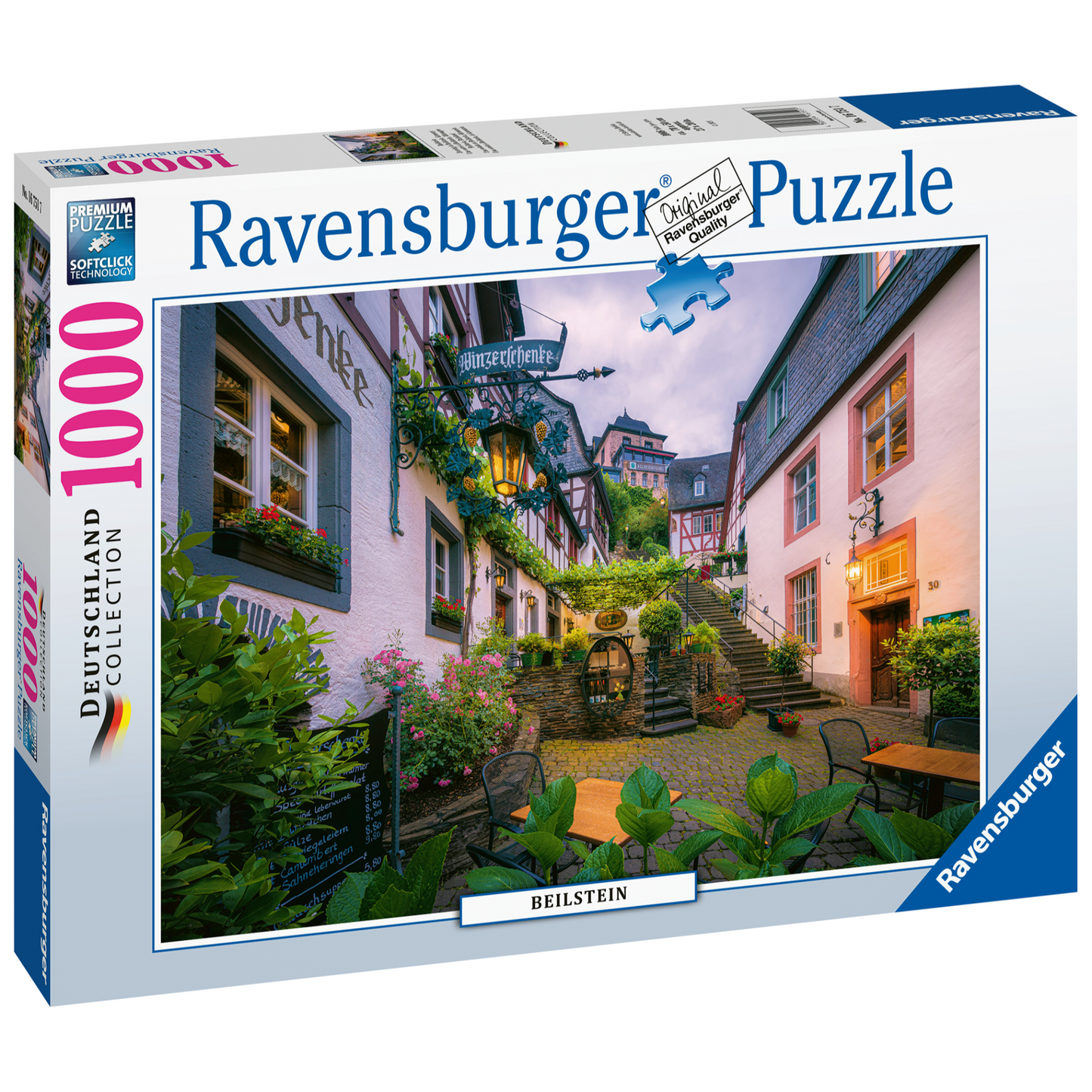 Ravensburger - Evening in Beilstein Germany 1000pc