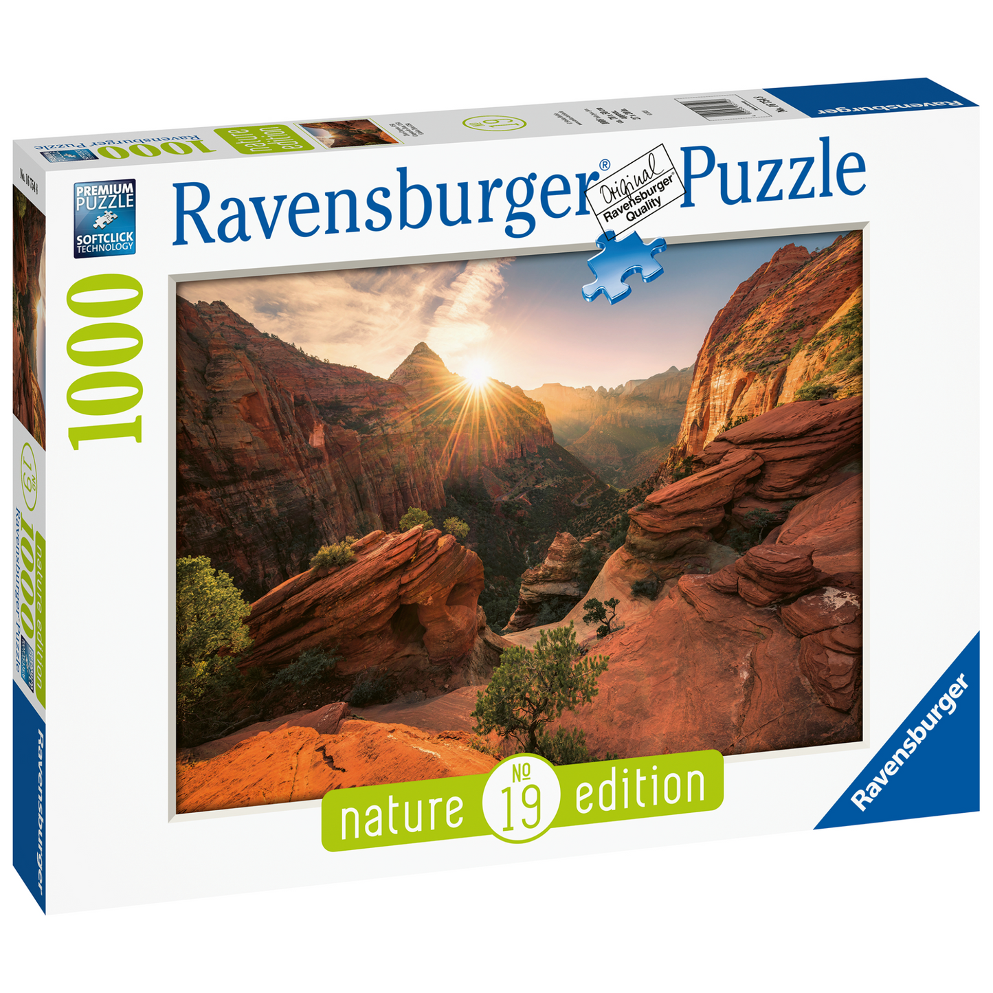 Ravensburger - Zion Canyon, USA Puzzle 1000pc