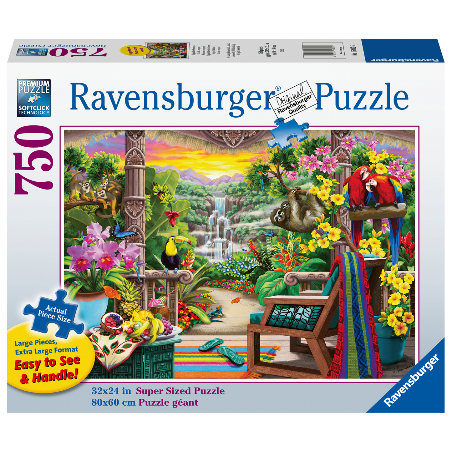 Ravensburger - Tropical Retreat Puzzle 750pcLF