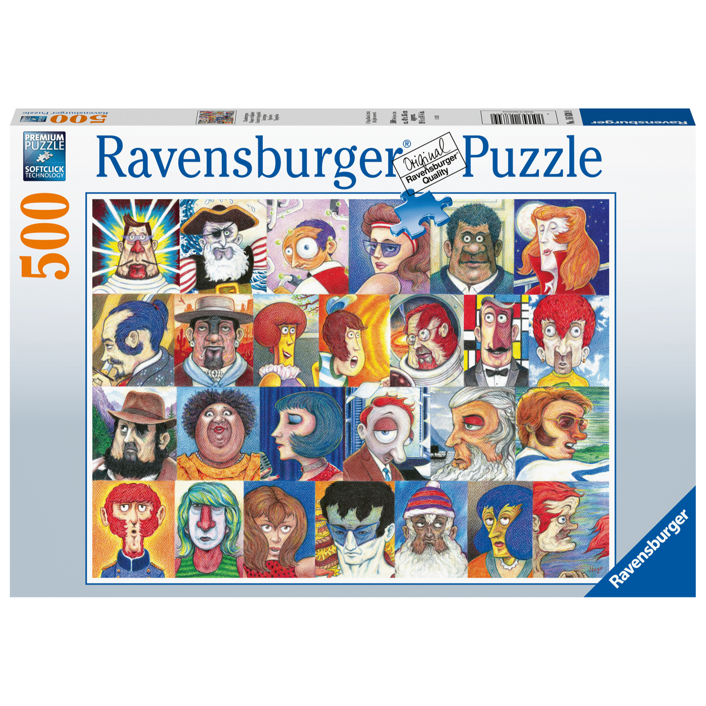 Ravensburger - Typefaces Puzzle 500pc