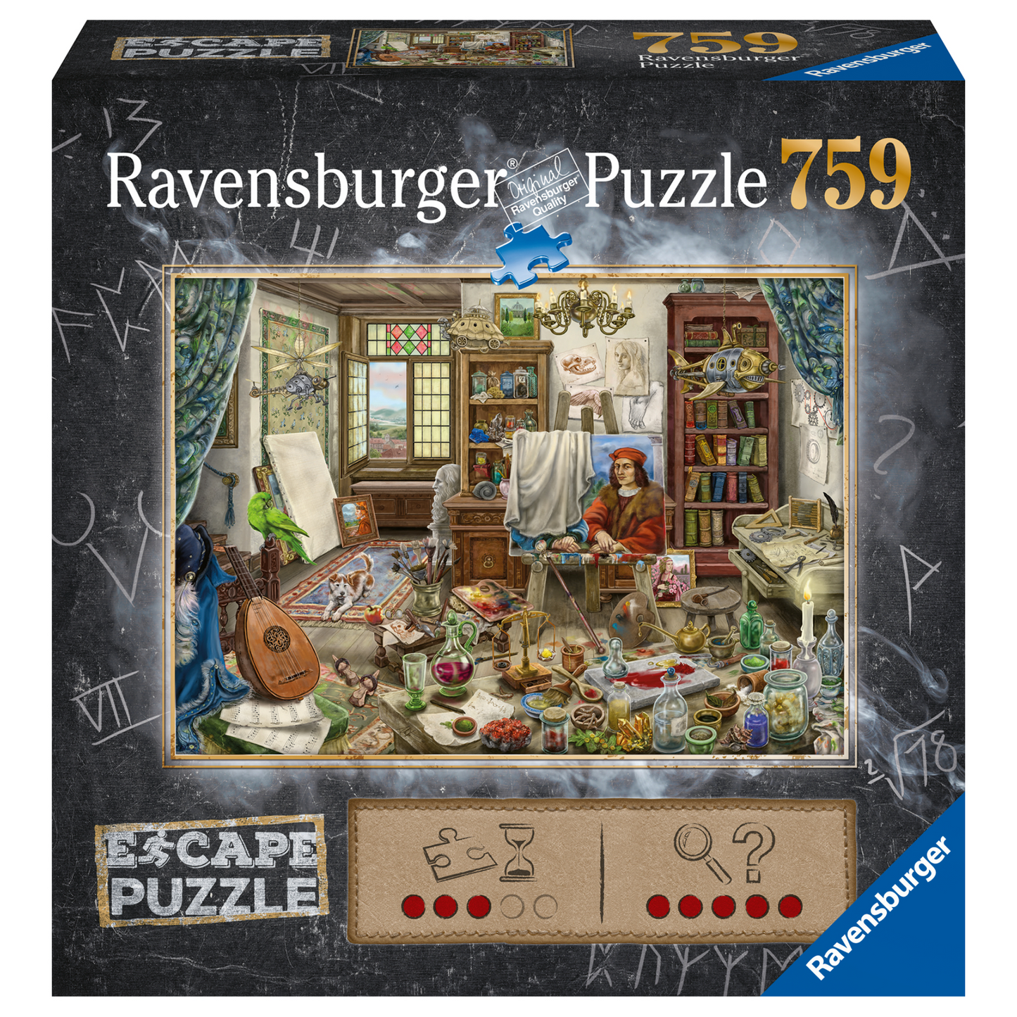 Ravensburger - ESCAPE 10 Artist's Studio Puzzle 759pc
