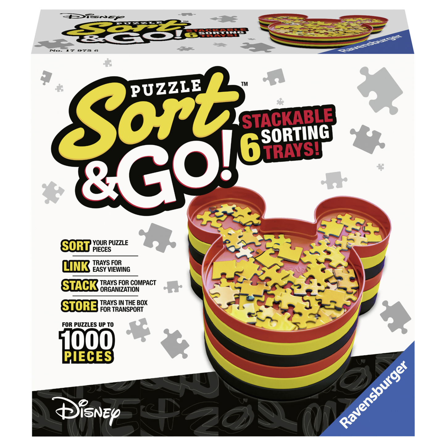 Ravensburger - Disney Mickey's Sort & Go! Puzzle Sorter