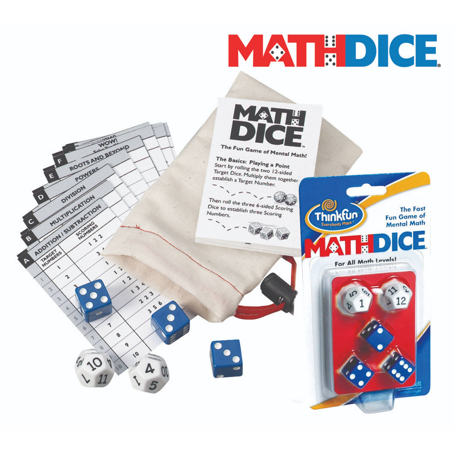 ThinkFun - Math Dice Game