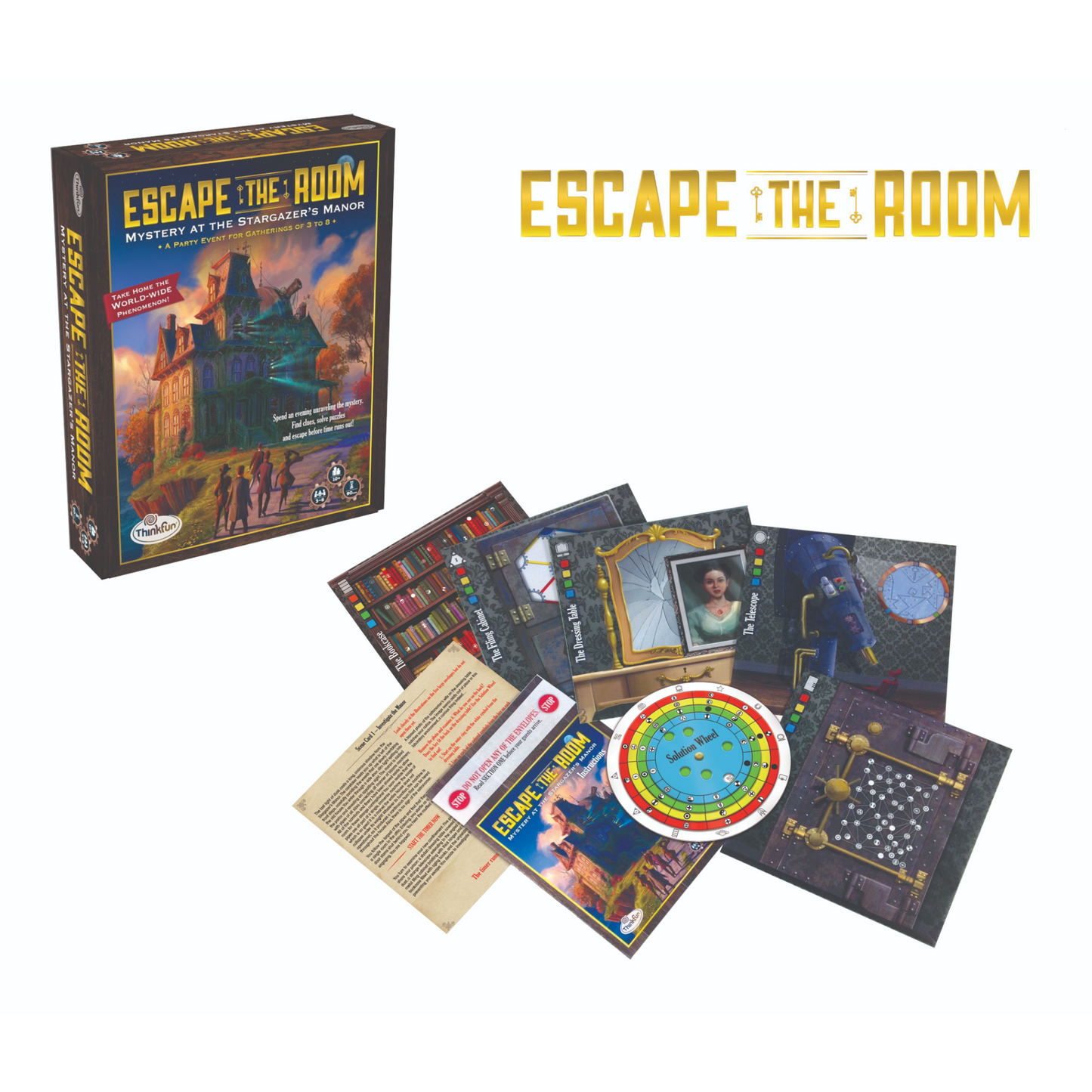 ThinkFun - Escape Room: Stargazer’s Manor