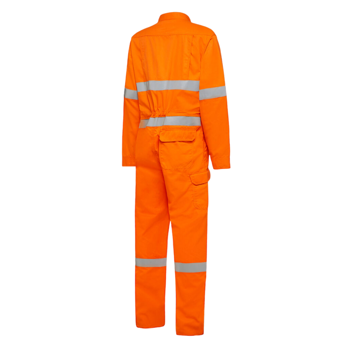 KingGee Men's Shieldtec Fr Light Weight Hi Vis Taped Coverall - Safety Orange