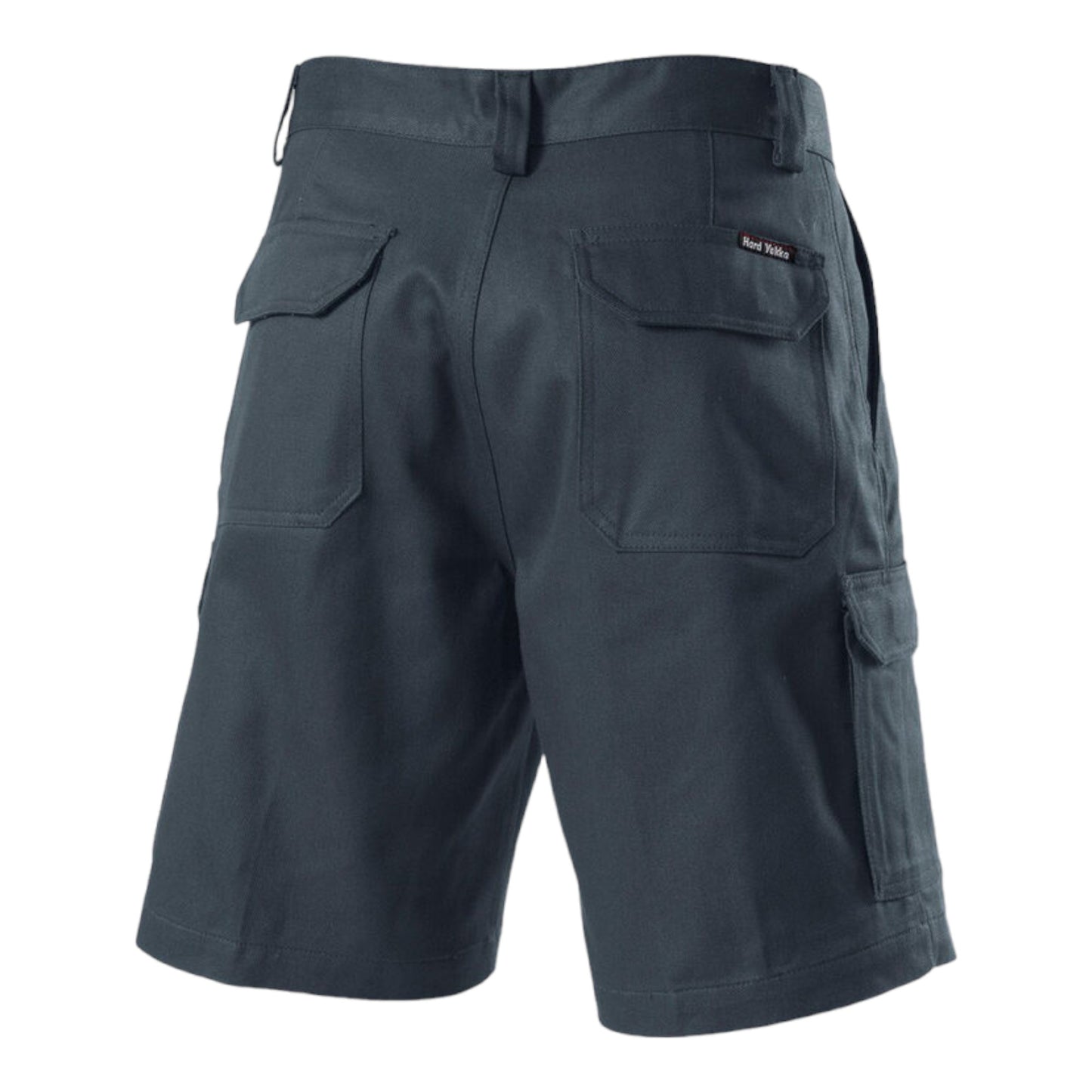 Hard Yakka Men's Relaxed Fit Mid Weight Cotton Drill Short - Green