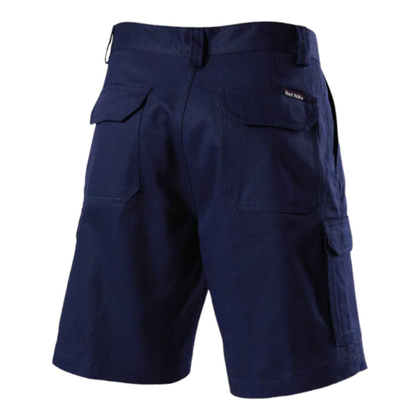 Hard Yakka Men's Relaxed Fit Mid Weight Cotton Drill Short - Navy