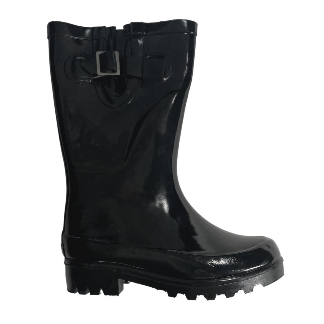 Ouch Kids Gumboots - Black