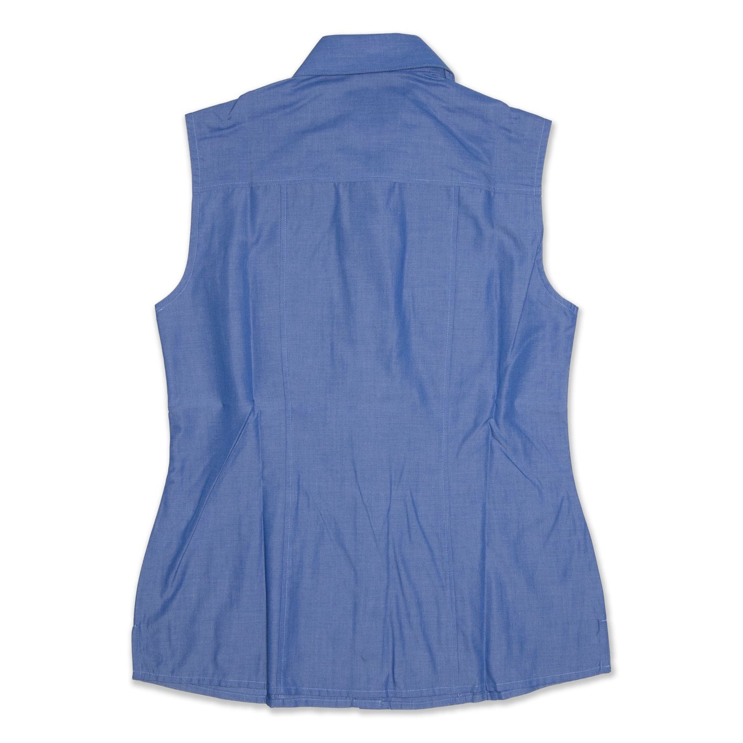 StyleCorp Sleeveless Shirt Women's - Blue Workwear StyleCorp