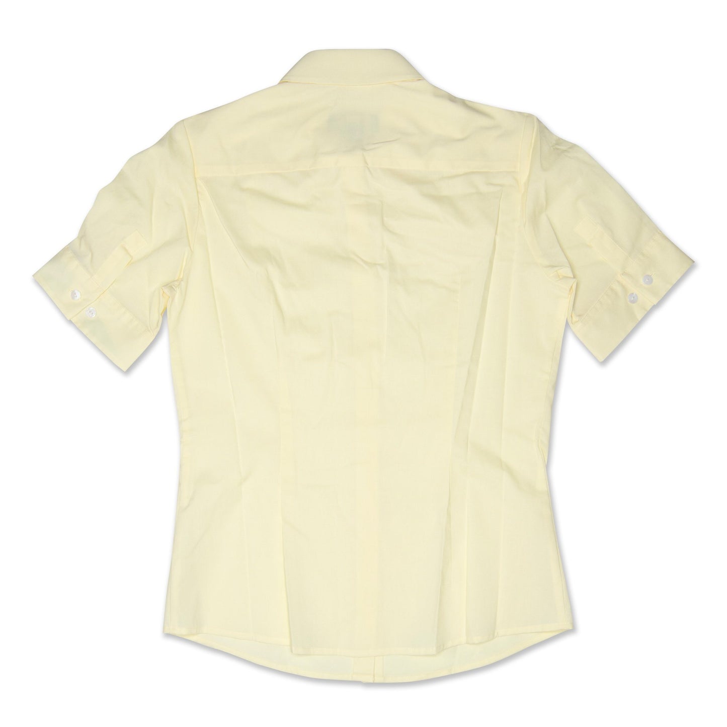 NNT Free Fit Short Sleeve Tailored Womens Shirt - Lemon Workwear NNT