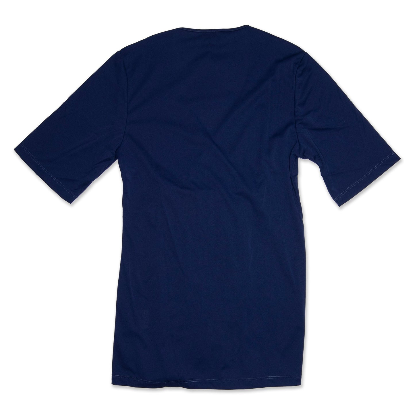 StyleCorp Short Sleeve V-Neck Flattering Blouse - Navy Workwear StyleCorp