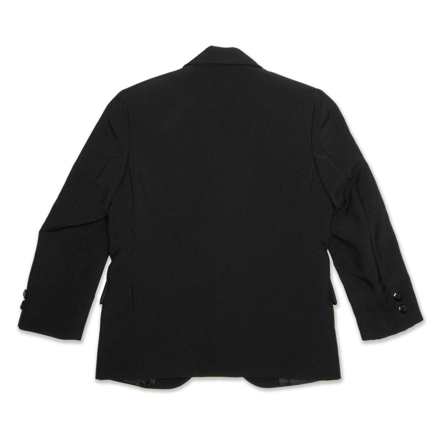 Fred Bracks Single Breasted 2 Button Boy's Jacket - Black Workwear Fred Bracks