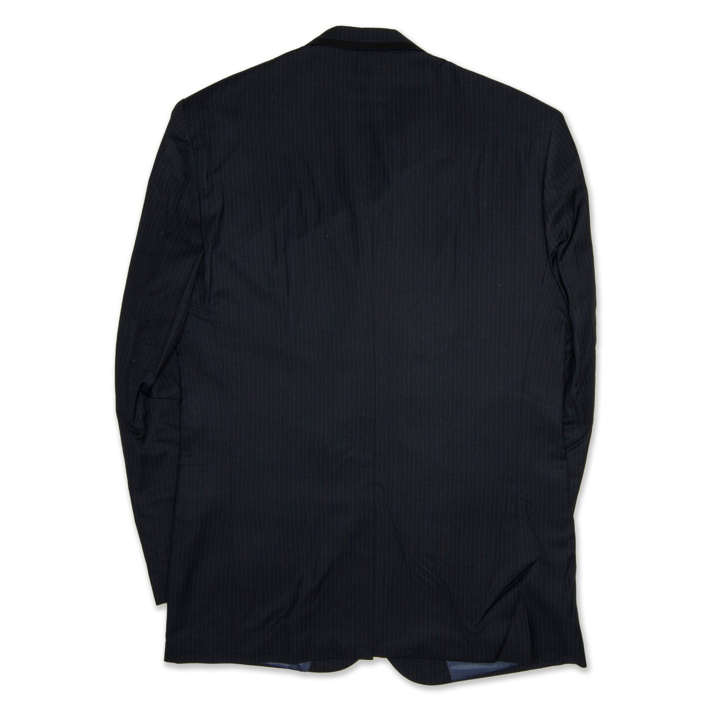 Bracks Single Breasted Men's Jacket Pinstripe - Navy Workwear Bracks