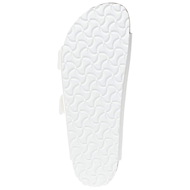 Birkenstock Unisex Arizona Narrow Leather Sandal (White)