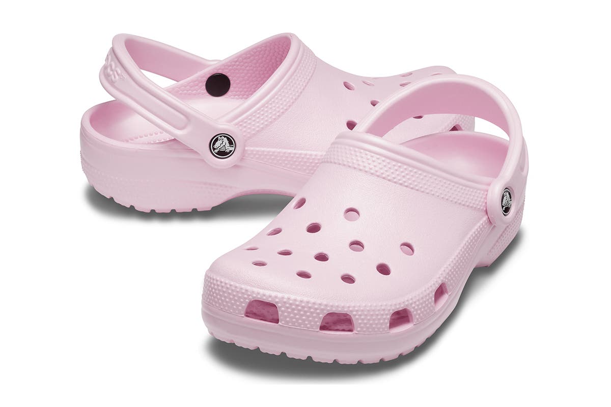 Crocs Women's Classic Clog Sandals (Ballerina Pink)