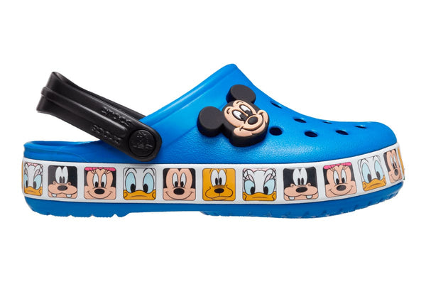 Crocs Mickey Mouse Band Clog Kids' Sandals (Bright Cobalt)
