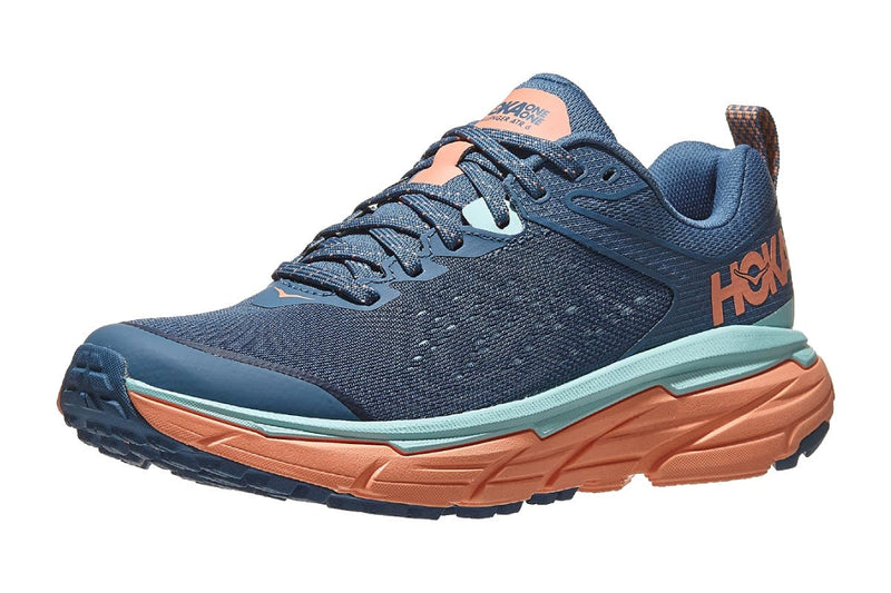 Hoka One One Women's Challenger Atr 6 Running Shoe (Real Teal/Cantaloupe)