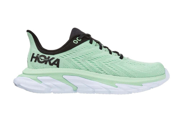Hoka One One Men's Clifton Edge Running Shoes (Green Ash/Outer Space)