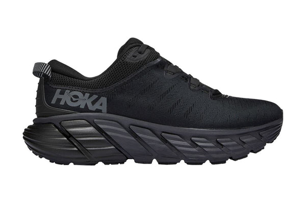 Hoka One One Men's Gaviota 3 Running Shoes (Black/Black)